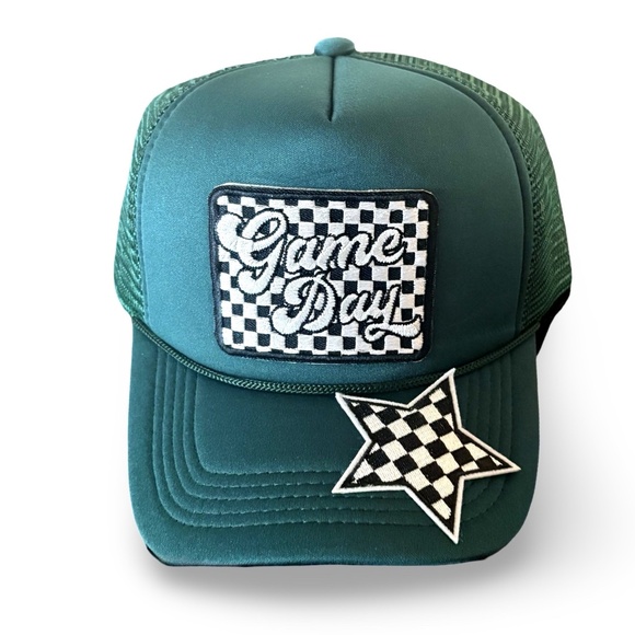 Accessories - NEW TRUCKER HAT - WITH PATCHES - GAME DAY - 🧢✨